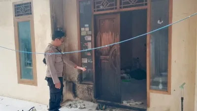 Api Melalap Rumah Warga Karangdadap Pekalongan, Polisi Dalami Penyebab Kebakaran