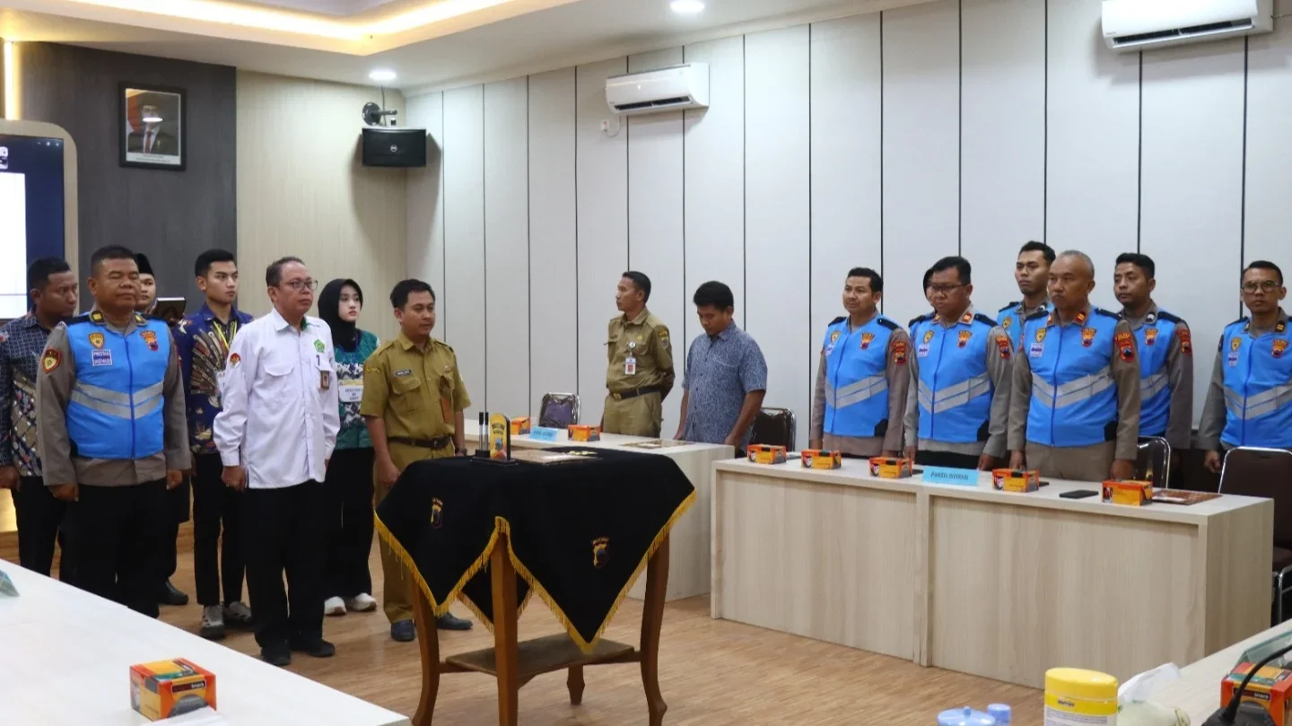Jamin Rekrutmen Bersih, Polres Brebes Ambil Sumpah dan Pakta Integritas Penerimaan Polri 2026