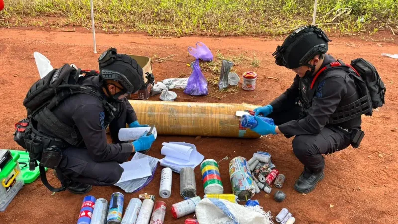 Polres Pekalongan Bersama Unit Jibom Polda Jateng Laksanakan Disposal Bahan Peledak