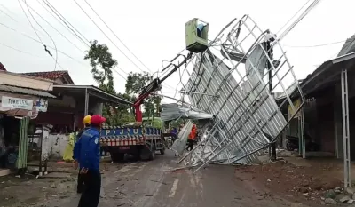 Kerugian Bencana Puting Beliung di Bulakamba Brebes Capai Rp 80 Juta