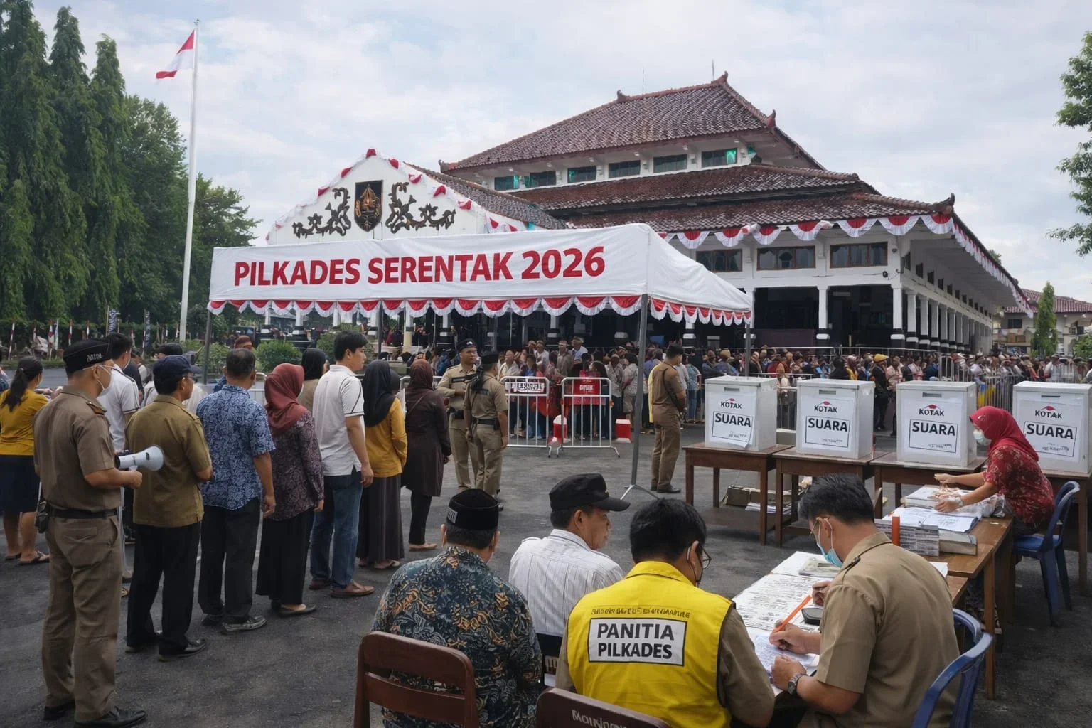 Hari Ini Pemkab Pemalang Bakal Evaluasi Skema Pilkades Serentak 2026