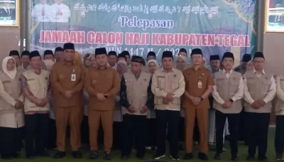 30 Petugas dan Pembimbing Haji Siap Dampingi Jemaah Calon Haji Kabupaten Tegal