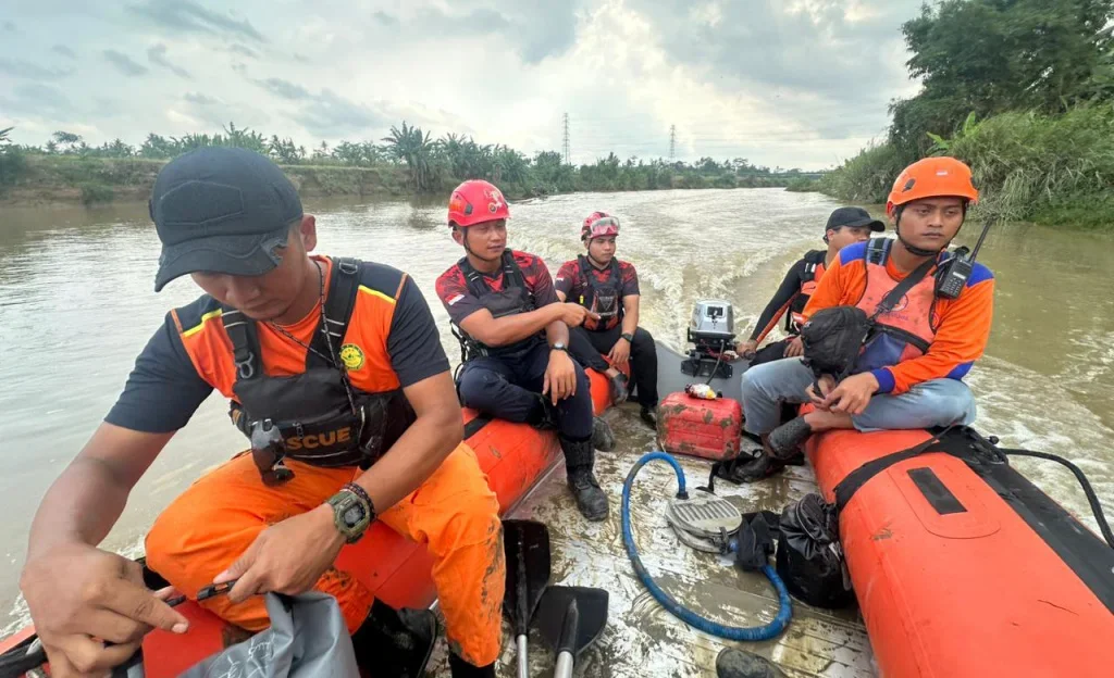 Warga Cihonje Gumelar Diduga Hanyut di Sungai Tajum Banyumas, Pencarian Masuk Hari Keenam Belum Ditemukan