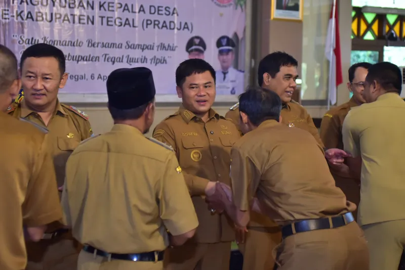 Kabar Baik Lur..., Bupati Tegal Pastikan Alokasi Dana Perimbangan Desa 2027 Tak Dipangkas