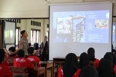 Polres Kendal Dorong Pelajar Melek AI, 250 Siswa Ikuti Pelatihan di SMK Harapan Mulya