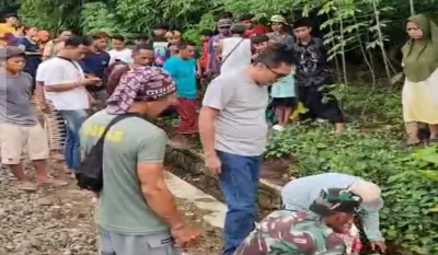 Warga Kalijurang Brebes Tewas Tertabrak Kereta Api Saat Pulang dari Kebun
