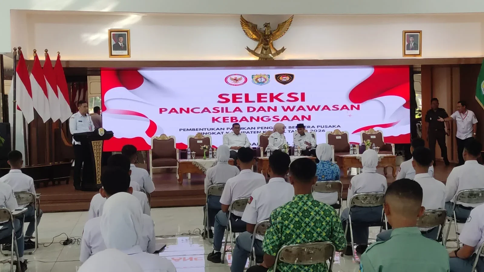 Seleksi Paskibraka Kendal Dimulai, 285 Peserta Ikuti Tes CAT Pancasila
