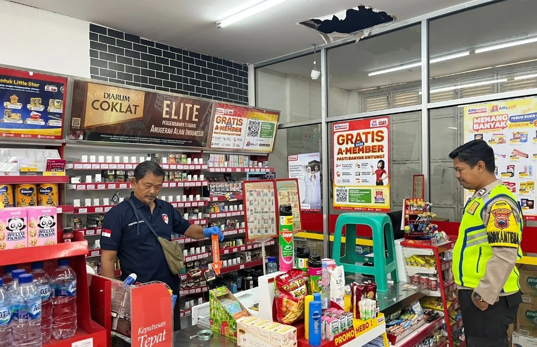 Minimarket di Pantura Brebes Dibobol Pencuri, Kerugian Puluhan Juta