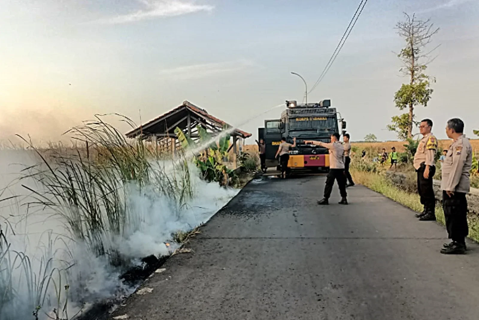 Polres Tegal Kota Waspadai Bakar Sampah di Pekarangan