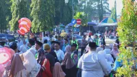 Ratusan Polisi Dikerahkan Amankan Pemberangkatan Jamaah Haji di Pekalongan