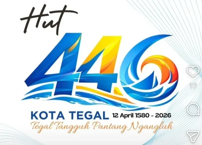 Logo HUT ke 446 Kota Tegal