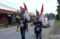 Demi Pemekaran Brebes Selatan, Dua Warga Ini Rela Jalan Kaki ke Semarang Temui Gubernur Jateng