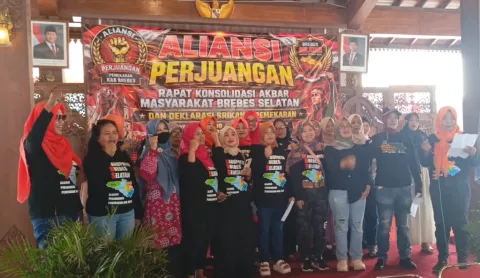 Perempuan Brebes Selatan Deklarasikan Srikandi Pemekaran, Siap Kawal Perjuangan hingga Terwujud