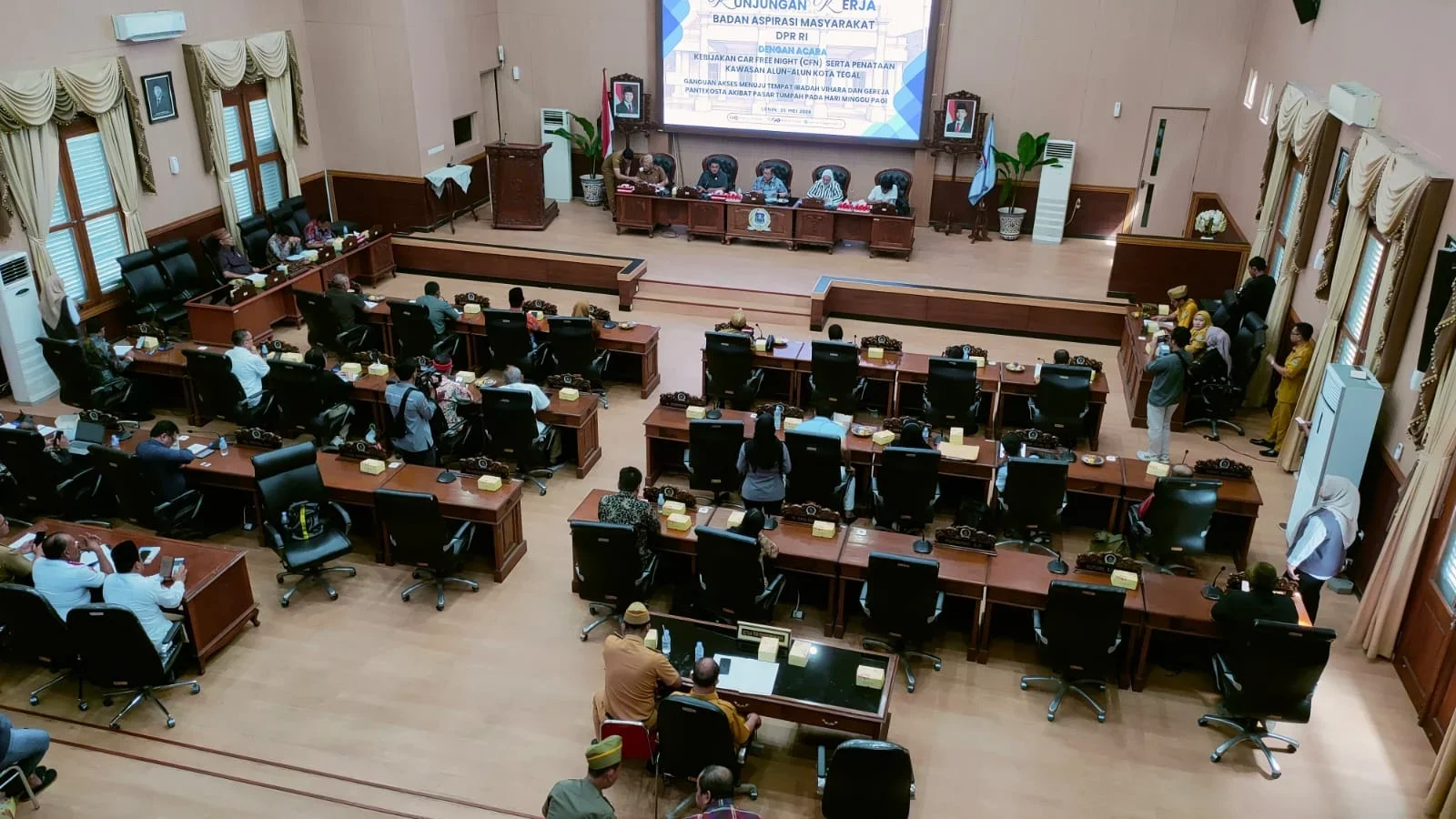 Rapat bersama Badan Aspirasi Masyarakat DPR RI 