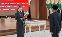 Dyah Kartika Lantik Agus Dwi Lestari Jabat Sekda Kendal