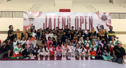 SDN 02 Negaradaha Bumiayu Bikin Bangga Brebes, Sabet Juara Umum Jateng Open 2026