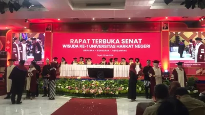 Rektor Harkat Negeri, Sudirman Said : Wisuda Bukan Akhir Tapi Awal Pengabdian
