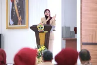 Hadiri HUT BKOW, Nawal Yasin Soroti Pentingnya Kesehatan Mental Perempuan