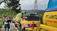 Perdana, Tiga Tangki Minyak Mentah dari Kendal Dikirim ke Pertamina Cepu