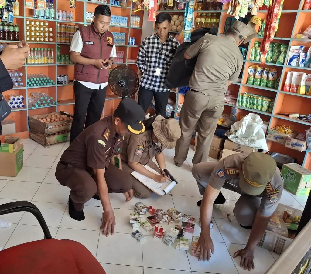 Operasi Rokok Ilegal di Batang, Satpol PP Ungkap Sejumlah Merk Tiruan yang Disita