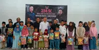 Ormas 234 SC Kabupaten Tegal Gelar Aksi Sosial, Santuni Anak Yatim dan Donor Darah