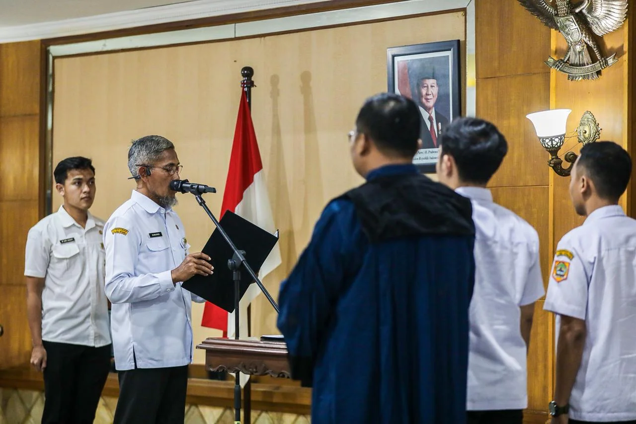 Perkuat Mesin Birokrasi, Sekda Jateng Lantik Lima Pejabat Fungsional