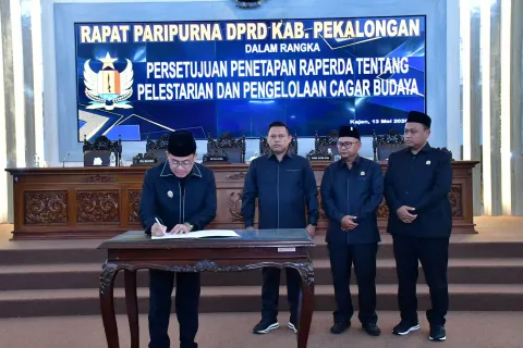 Raperda Cagar Budaya Resmi Disahkan, Pemkab Pekalongan dan DPRD Perkuat Perlindungan Warisan Sejarah
