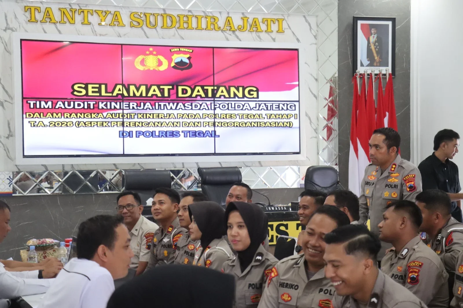 Layanan SIM Hingga Gudang Senjata Api Polres Tegal Jadi Sasaran Tim Audit Tim Itwasda Polda Jateng