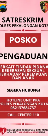 Polres Pekalongan Kota Buka Posko Aduan Dugaan Kekerasan Seksual Santriwati