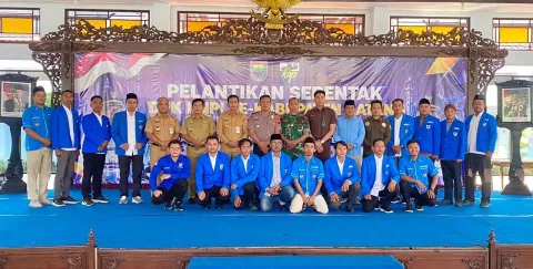 Pelantikan 14 DPK KNPI, Ini Pesan Wabup Batang Soal Peran Pemuda