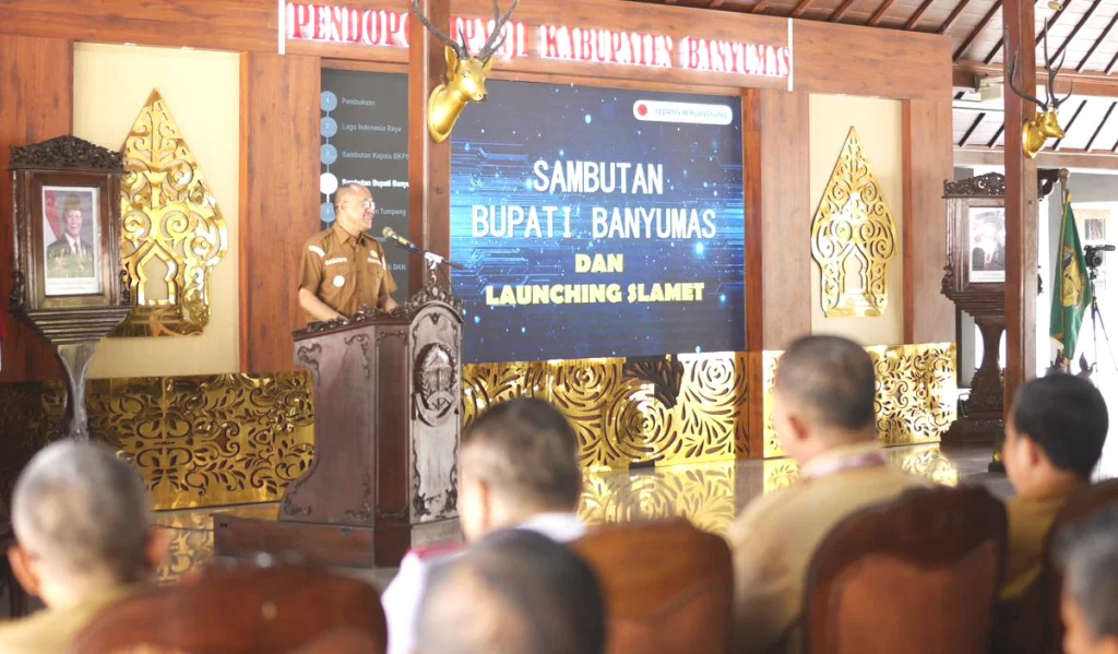 Banyumas Luncurkan Aplikasi “SLAMET”, Layanan ASN Kini Lebih Cepat dan Real Time