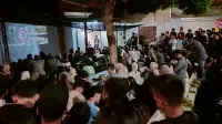 Puluhan Warga Kota Tegal Antusias Nonton Bareng Pemutaran Film Dokumenter Pesta Babi
