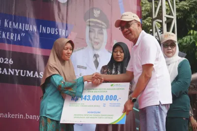 Bupati Banyumas Luncurkan Salin Aslimas di May Day 01 Mei 2026, 1.065 Pekerja Rentan Terlindungi