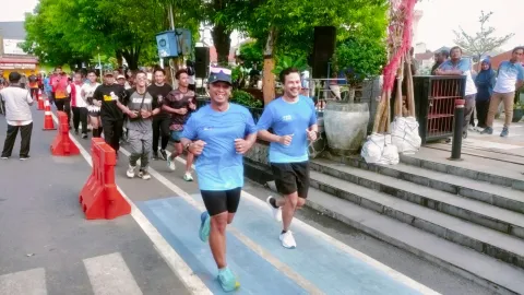 Lintasan Lari Alun-alun Tegal Dibuka Terbatas, Catat Jamnya