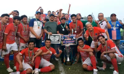 Sepak Bola di Pemalang, Purnel FC Suradadi Juara Pedurungan Open 2026, Tumbangkan GSP FC 3-1