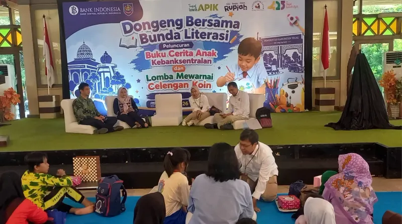 Cara BI Tegal Edukasi Literasi Keuangan Sejak Usia Dini, Luncurkan Buku Cerita Anak “Kok Jadi Mahal?”