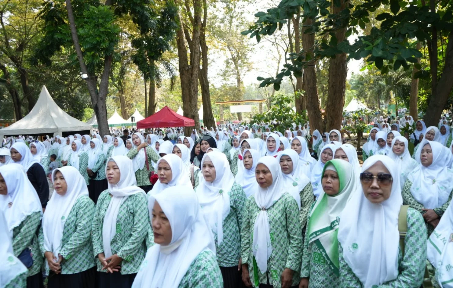 Apel Akbar Ansor-Banser dan Fatayat NU di Pemalang, Perkuat Soliditas