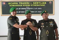 Letkol Inf Didik Jabat Dandim Batang, Danrem: Fokus Pembangunan Markas Yon TP di Desa Sigayam