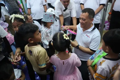 Fasilitasi Pengasuhan Anak Buruh, Ahmad Luthfi Resmikan Daycare Tripartit Berdikari