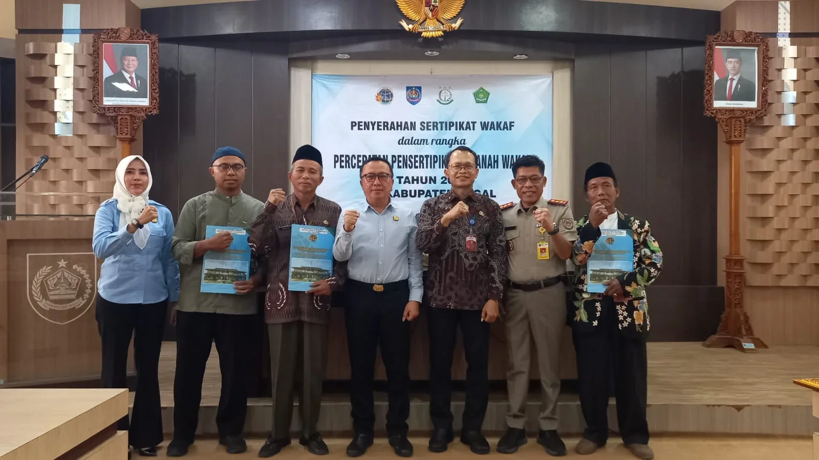Antisipasi Sengketa Lahan, Kantor Pertanahan Kabupaten Tegal Percepat Sertifikasi 956 Bidang Tanah Wakaf