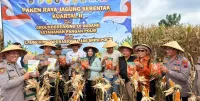 Polres Batang Panen Raya Jagung untuk Dukung Swasembada Pangan Nasional