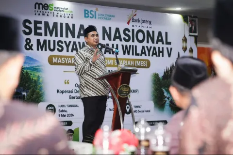Wagub  Taj Yasin Menyambut Baik Kolaborasi Masyarakat Ekonomi Syariah Jateng dengan KDKMP Tambakrejo