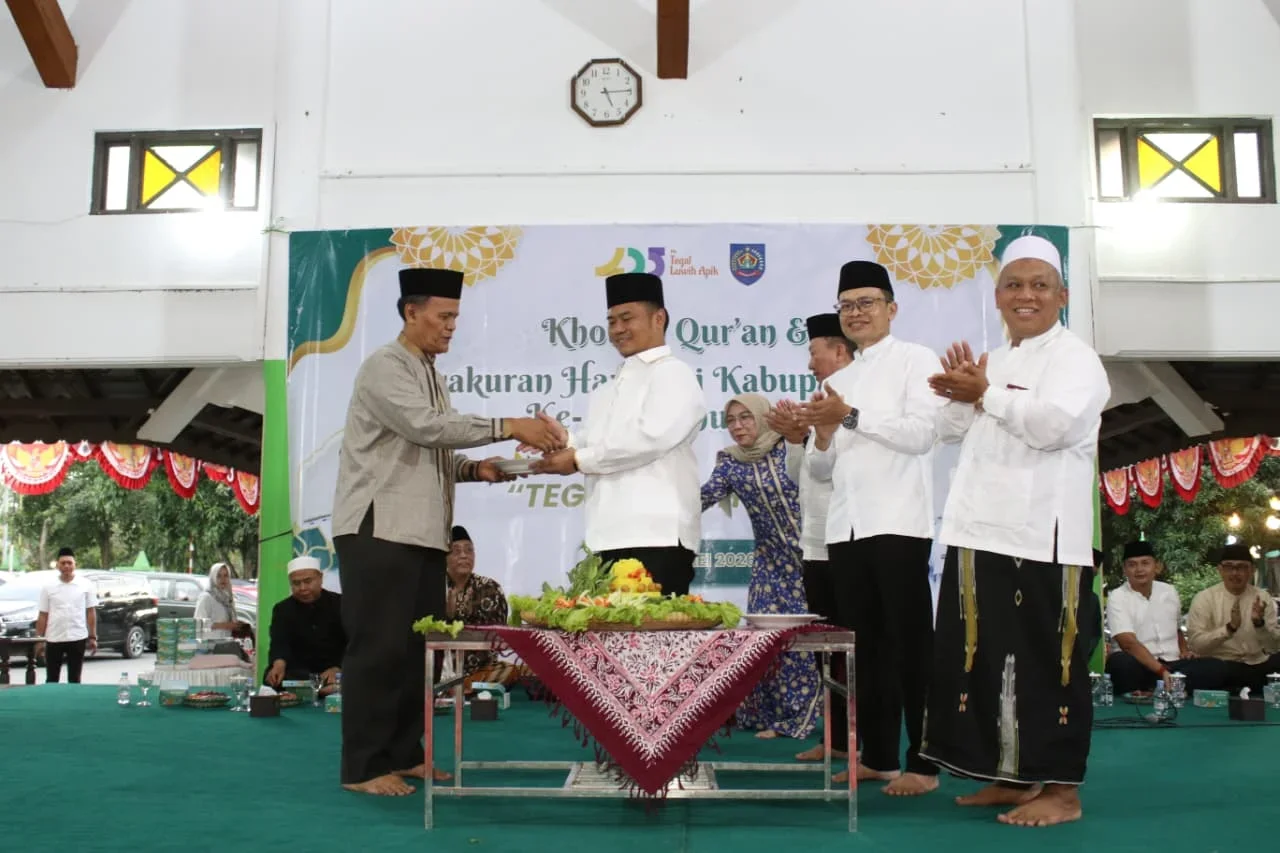 Hari Jadi ke-425 Kabupaten Tegal, Bupati Ischak Ajak Masyarakat Wujudkan Perubahan Infrastruktur Hingga Pelestarian Budaya Daerah