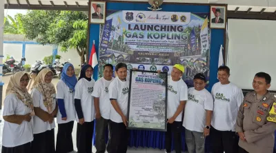 Gas Kopling Ubah Pola Kelola Sampah di Kalinyamat Kulon Tegal