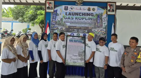 Gas Kopling Ubah Pola Kelola Sampah di Kalinyamat Kulon Tegal