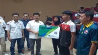 Bupati Ischak Janjikan Anggaran KONI Naik 30 Persen, Kontingen Porprov Kabupaten Tegal Resmi Dikukuhkan