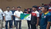 Bupati Ischak Janjikan Anggaran KONI Naik 30 Persen, Kontingen Porprov Kabupaten Tegal Resmi Dikukuhkan