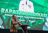Sawah Harus Tetap Terjaga, Ahmad Luthfi Dorong Perlindungan 87 Persen Lahan Pertanian di Jateng