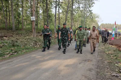 Kunjungi Pemalang, Pangdam Diponegoro Cek Pembangunan Batalyon Satria Benowo