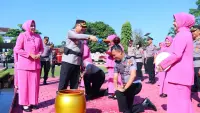 45 Personel Polres Pekalongan Naik Pangkat, Kapolres: Semakin Tinggi Pangkat, Semakin Besar Tanggung Jawab